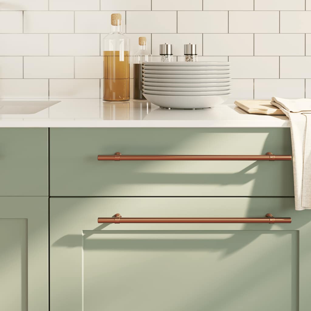 JUNG Vida Möbelgriffe 5 Stk. Bronzen 320 mm Edelstahl