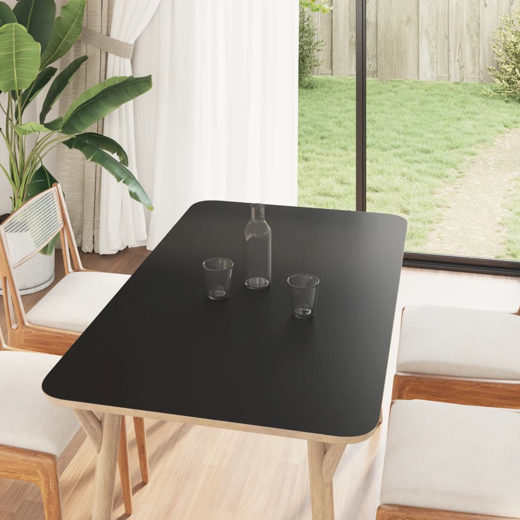 JUNG Vida Möbelfolien Selbstklebend Mattschwarz 90x500 cm PVC