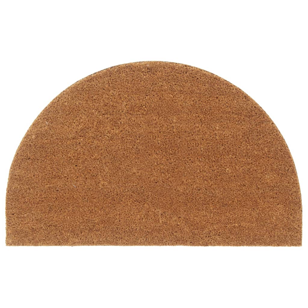 JUNG Vida Fußmatte Natur Halbrund 50x80 cm Kokosfaser Getuftet