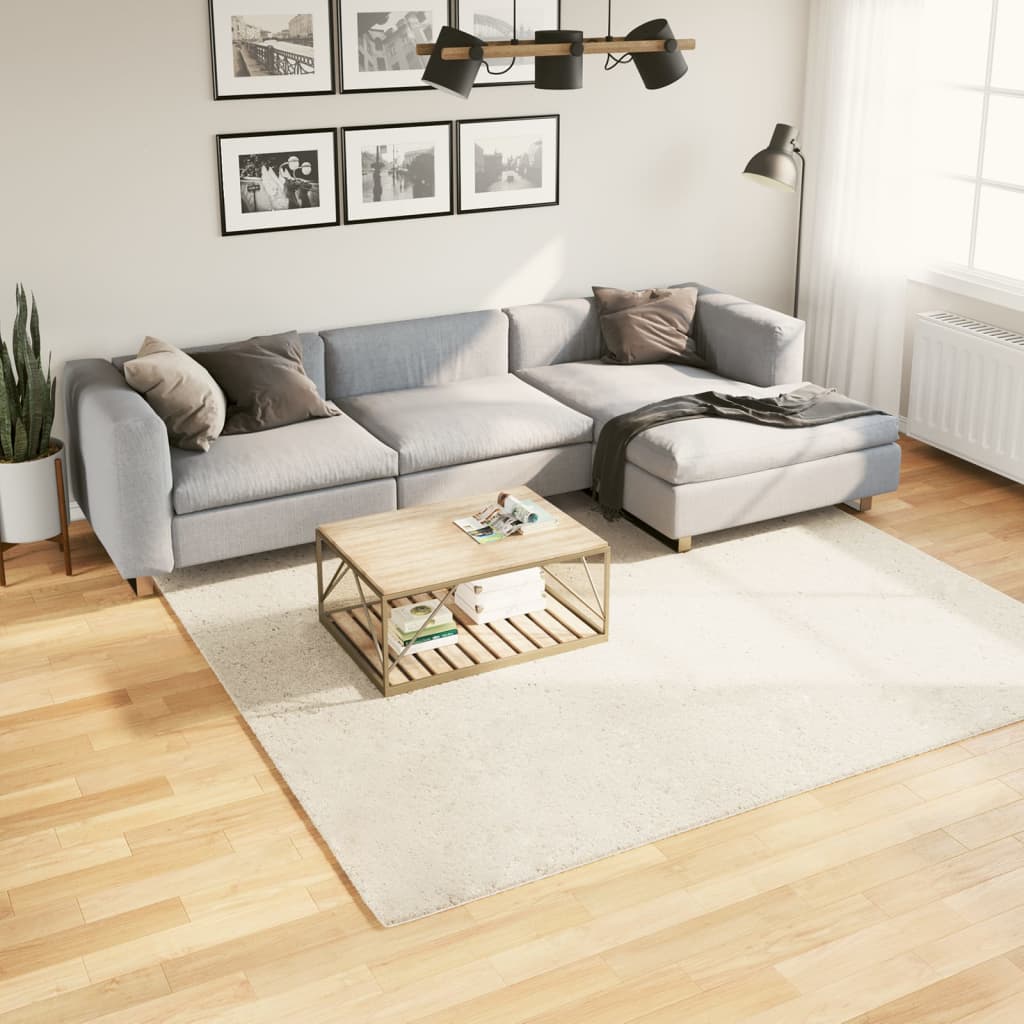 JUNG Vida Teppich OVIEDO Kurzflor Beige 240x240 cm