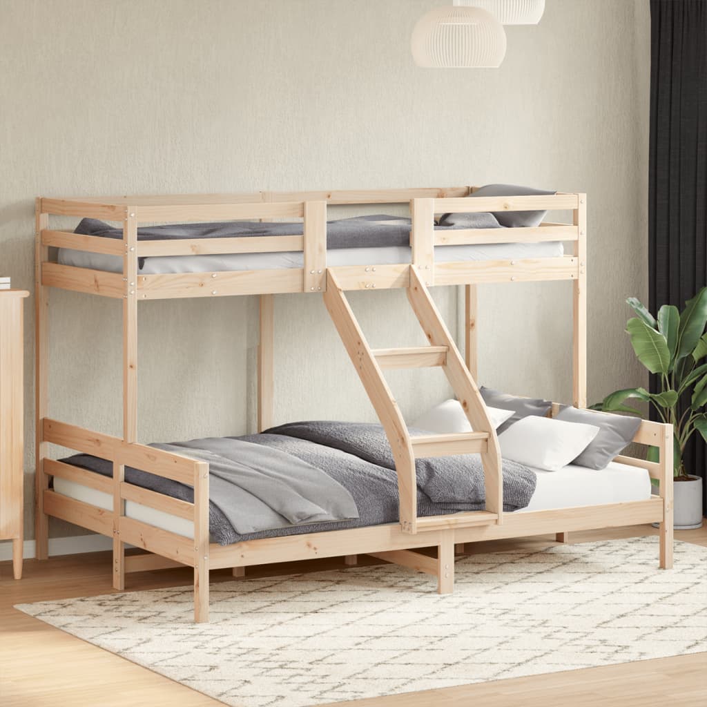JUNG Vida Etagenbett 80x200/140x200 cm Massivholz Kiefer