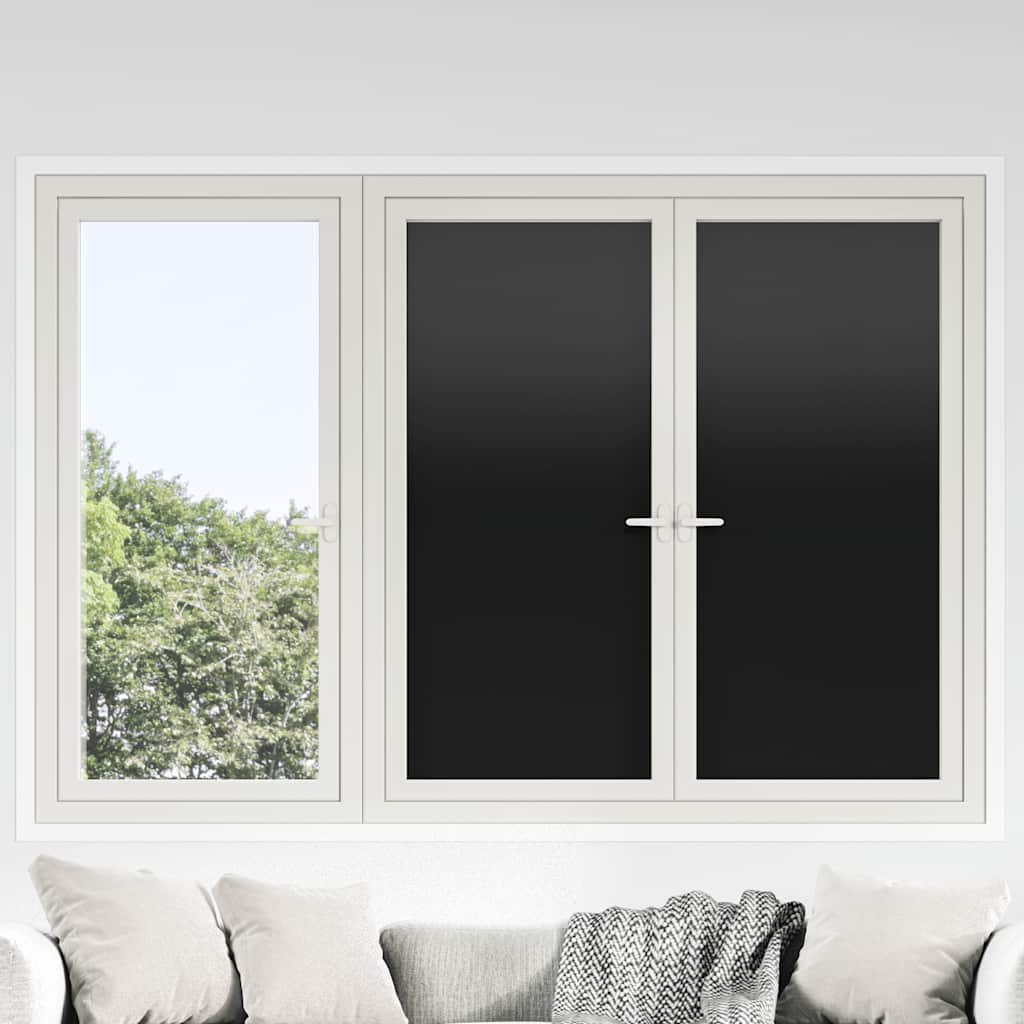 JUNG Vida Fensterfolien 3 Stk. Statisch Matt Schwarz PVC