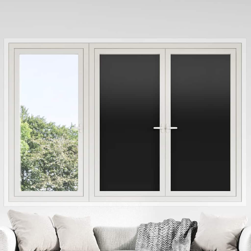 JUNG Vida Fensterfolien 5 Stk. Statisch Matt Schwarz PVC