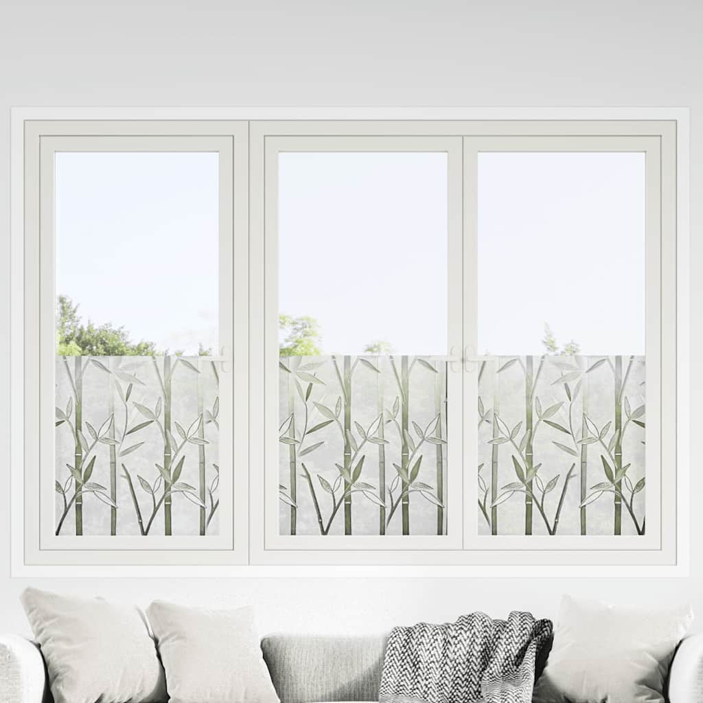 JUNG Vida Fensterfolien 2 Stk. Matt Bambus-Muster PVC