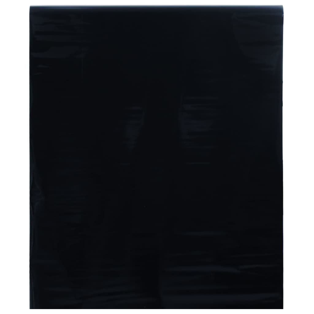 JUNG Vida Fensterfolie Statisch Matt Schwarz 90x1000 cm PVC