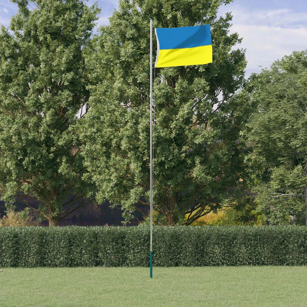 JUNG Vida Flagge der Ukraine mit Messingösen 90x150 cm