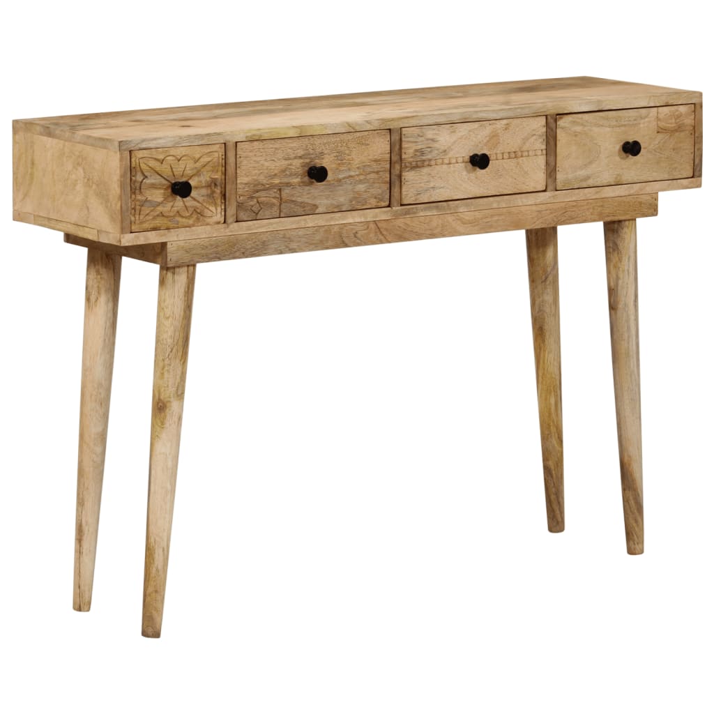 JUNG Vida Konsolentisch 110x30x75 cm Massivholz Mango
