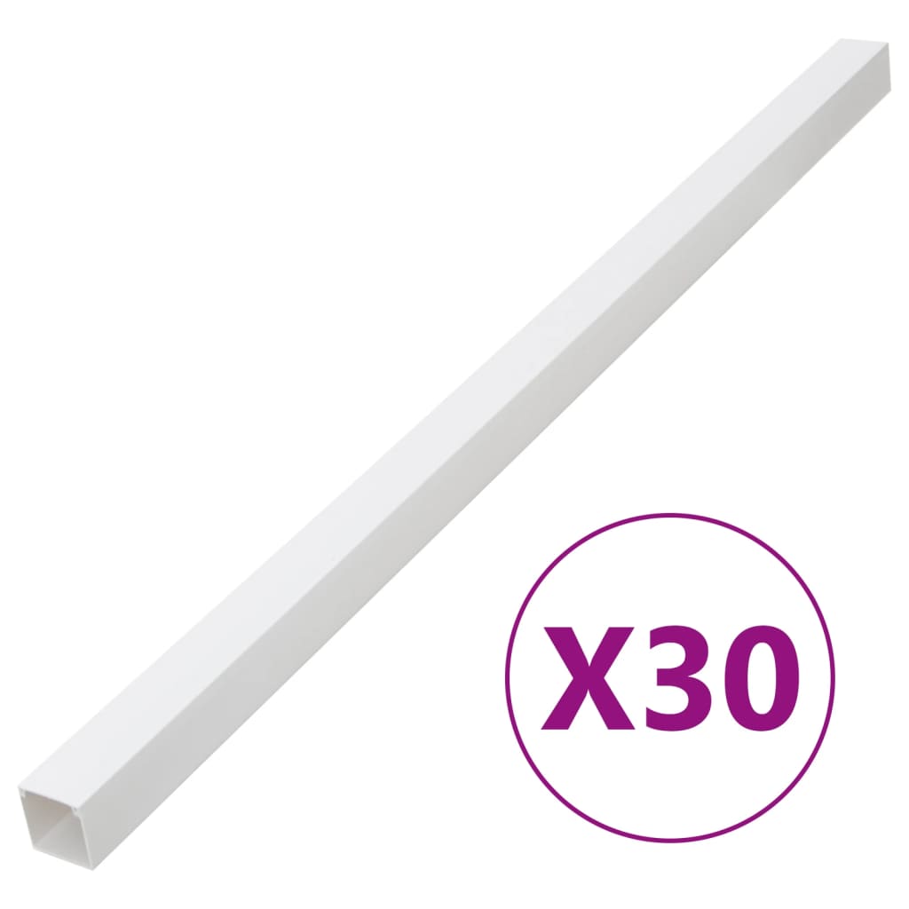 JUNG Vida Installationsrohre 60x40 mm 30 m PVC