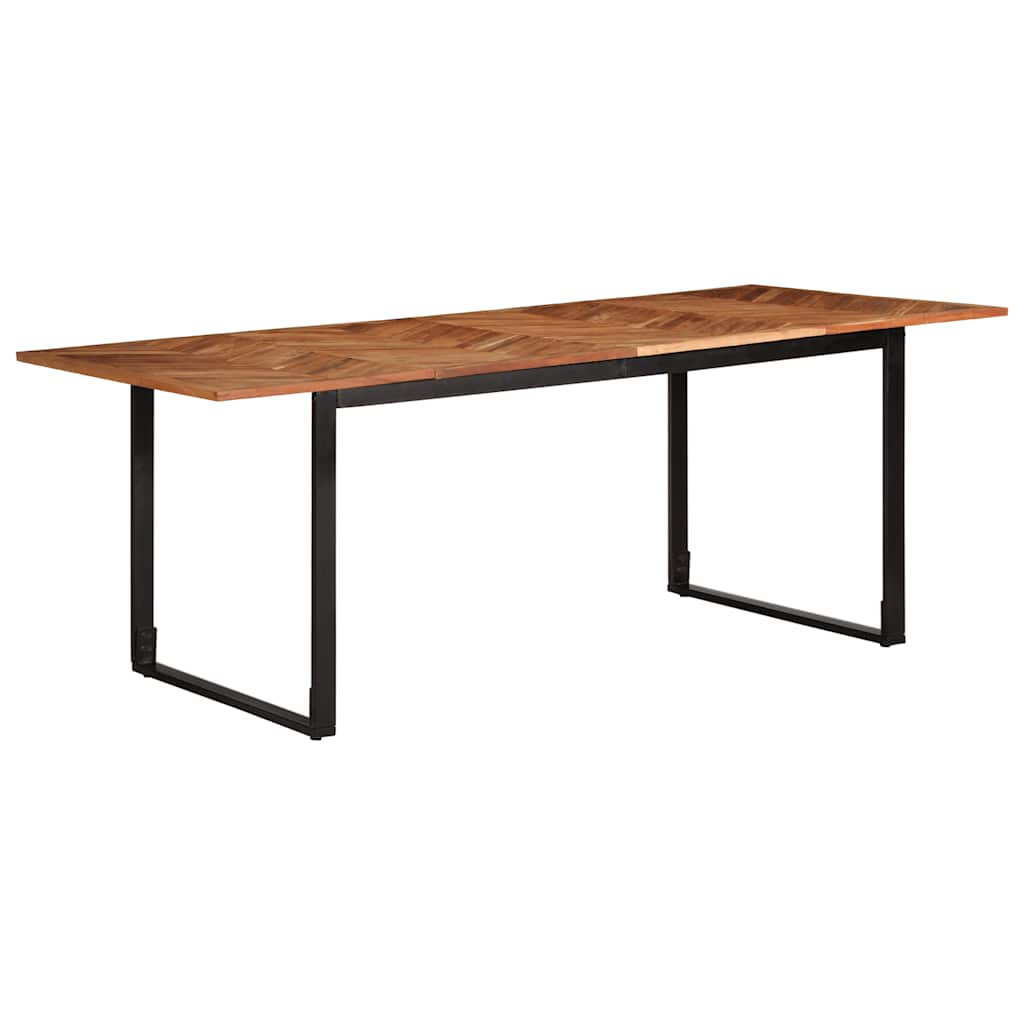 JUNG Vida Esstisch 200x100x75 cm Massivholz Akazie