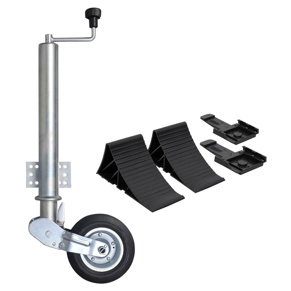 JUNG Vida Stützrad Klappbar 60 mm mit Unterlegkeilen