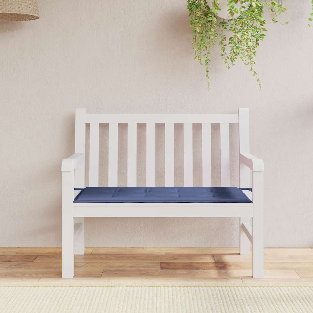 JUNG Vida Gartenbank-Auflage Marineblau 100x50x4 cm Oxford-Gewebe