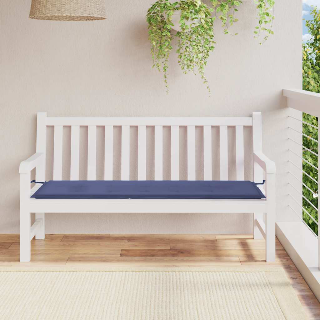 JUNG Vida Gartenbank-Auflage Marineblau 150x50x4 cm Oxford-Gewebe