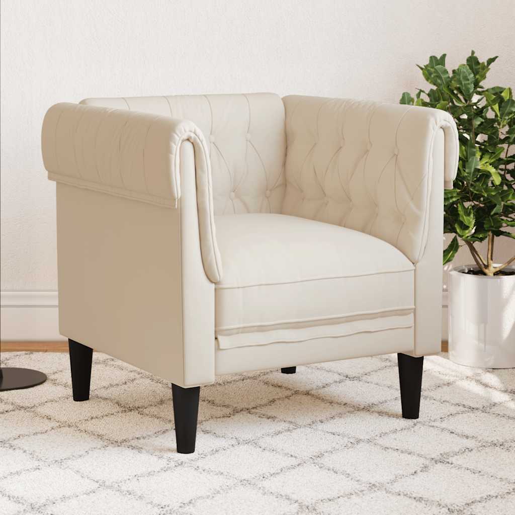 JUNG Vida Sessel Chesterfield Leinen