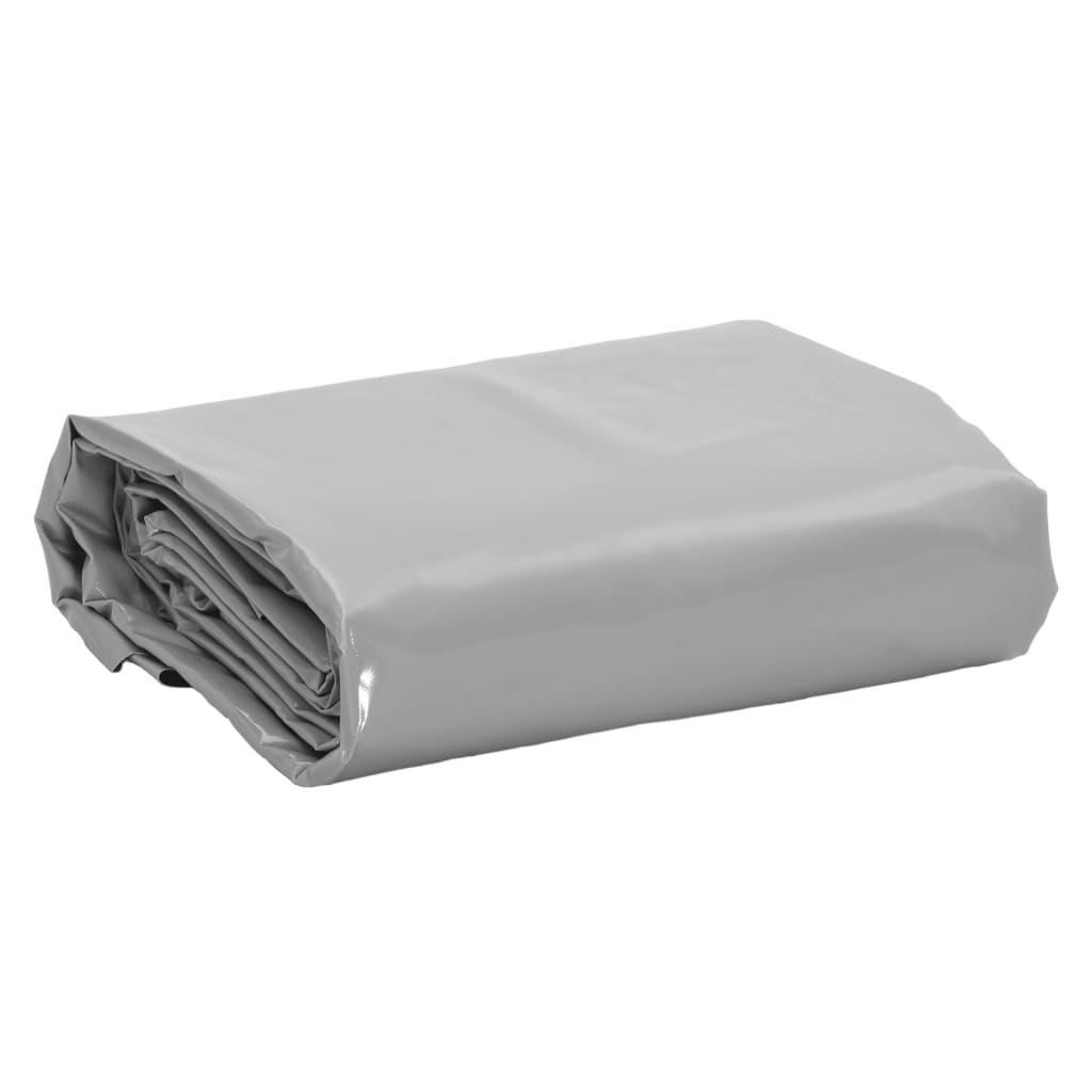 JUNG Vida Abdeckplane Grau 2x3 m 650 g/m²