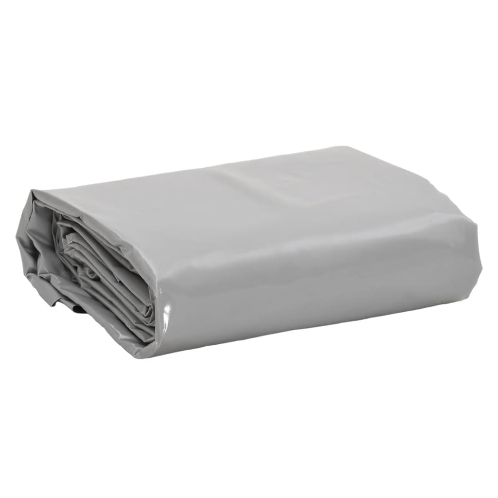 JUNG Vida Abdeckplane Grau 3x6 m 650 g/m²