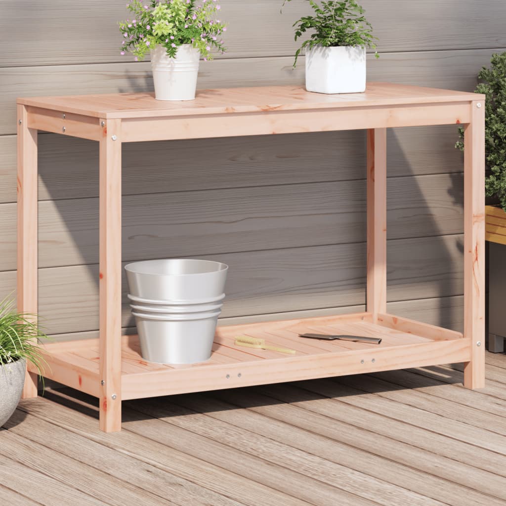 JUNG Vida Pflanztisch mit Ablage 108x50x75 cm Massivholz Douglasie