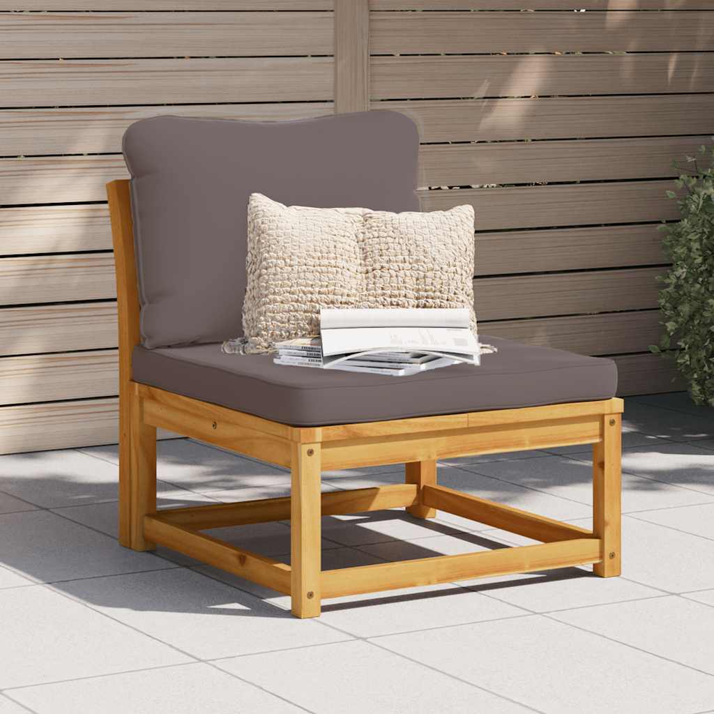 JUNG Vida Gartensofa mit Kissen Massivholz Akazie