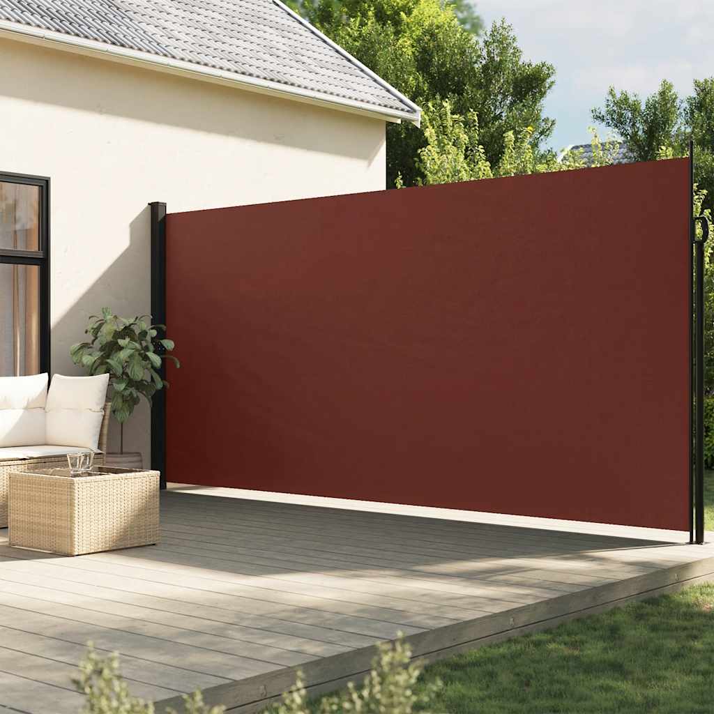 JUNG Vida Seitenmarkise Ausziehbar Braun 200x500 cm