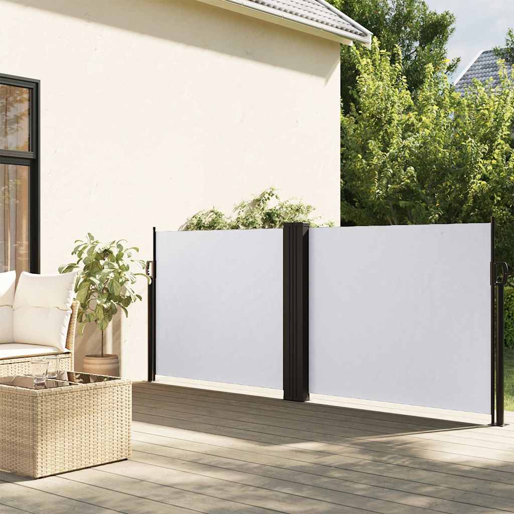 JUNG Vida Seitenmarkise Ausziehbar Weiß 100x600 cm
