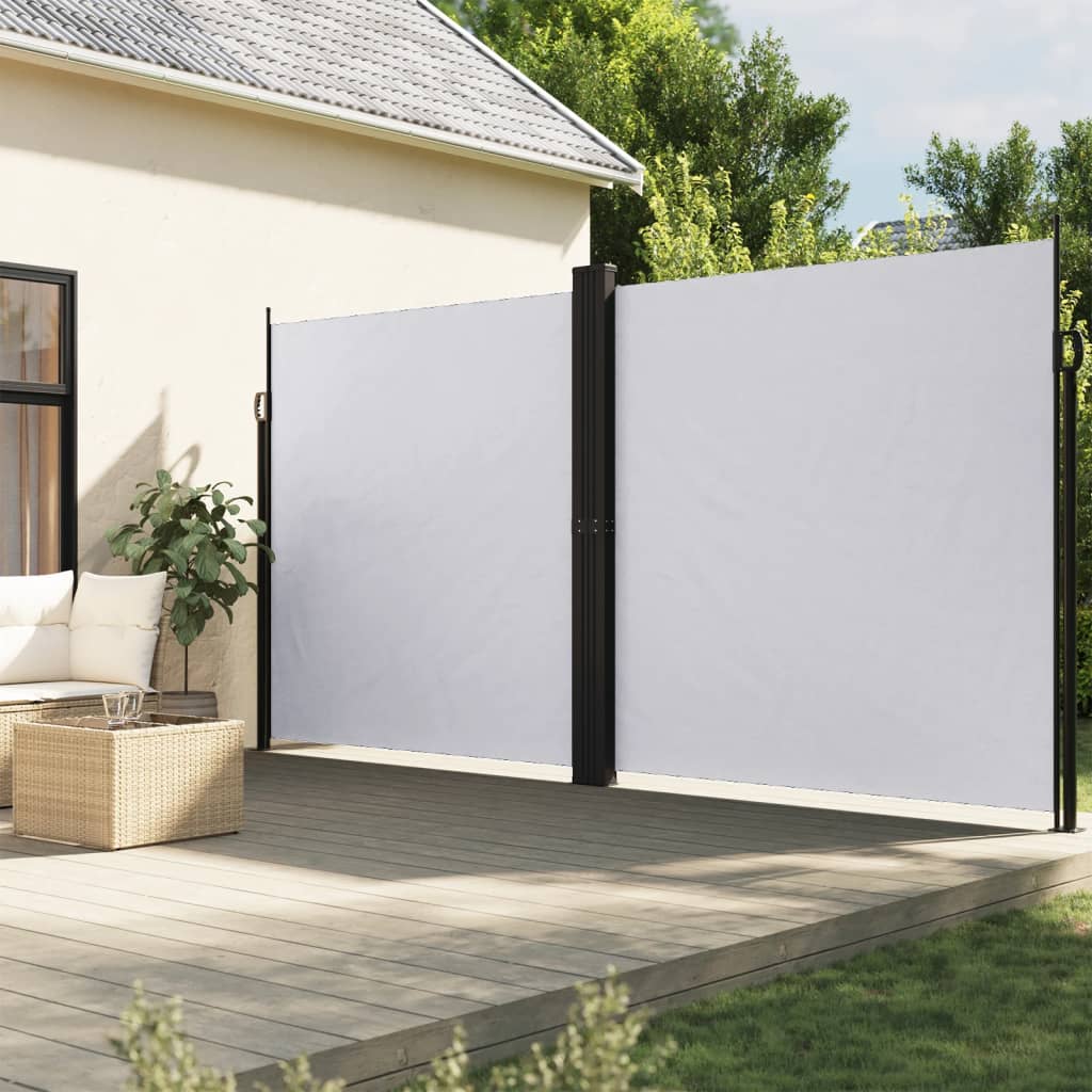 JUNG Vida Seitenmarkise Ausziehbar Weiß 220x600 cm