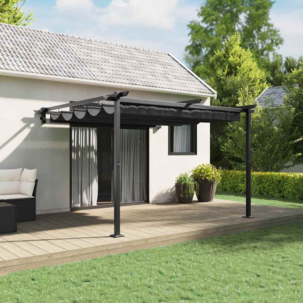 JUNG Vida Pavillon Anthrazit 300 x 300 x 200 cm Polyester