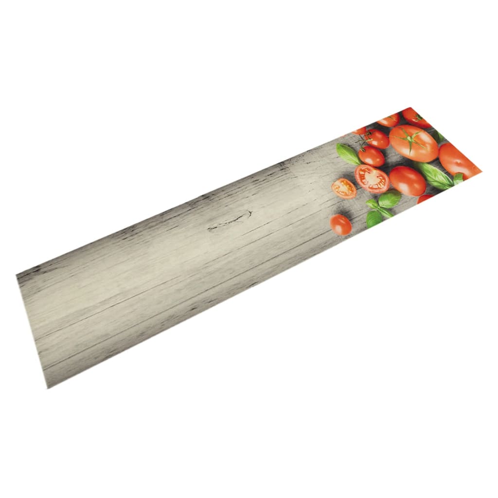 JUNG Vida Küchenteppich Waschbar Tomaten 60x300 cm Samt