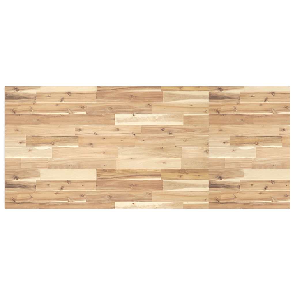 JUNG Vida Schreibtischplatte Unbehandelt 140x60x2 cm Massivholz Akazie