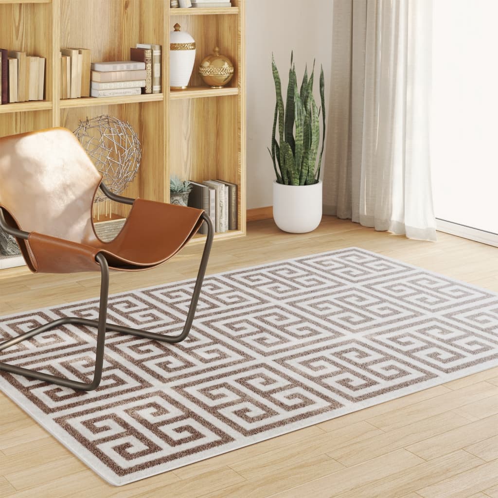 JUNG Vida Teppich Kurzflor Mehrfarbig 160x230 cm Rutschfest