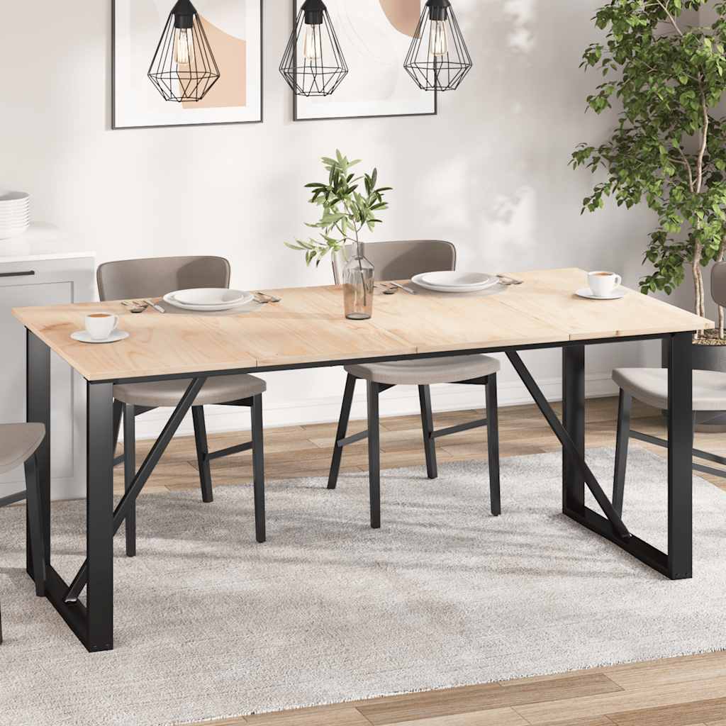 JUNG Vida Tischplatten 4 Stk. 90x45x1,7 cm Rechteckig Massivholz Kiefer