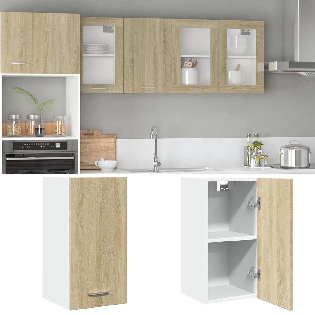 JUNG Vida Hängeschrank Lyon Sonoma-Eiche 29,5x31x60 cm Holzwerkstoff