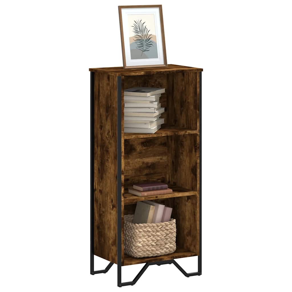 JUNG Vida Bücherregal Räuchereiche 50x31x106 cm Holzwerkstoff