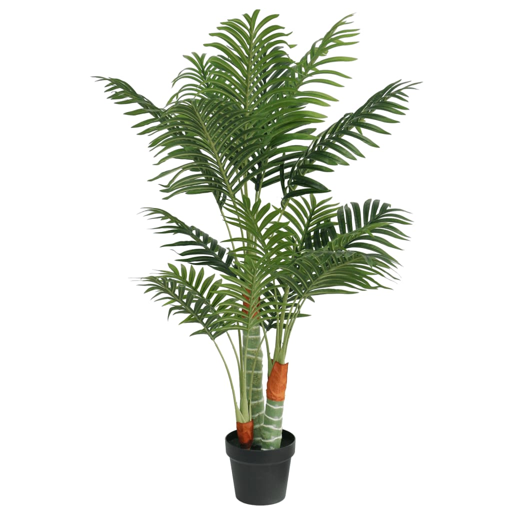 JUNG Vida Palme Künstlich mit 3 Stämmen Grün 120 cm PP