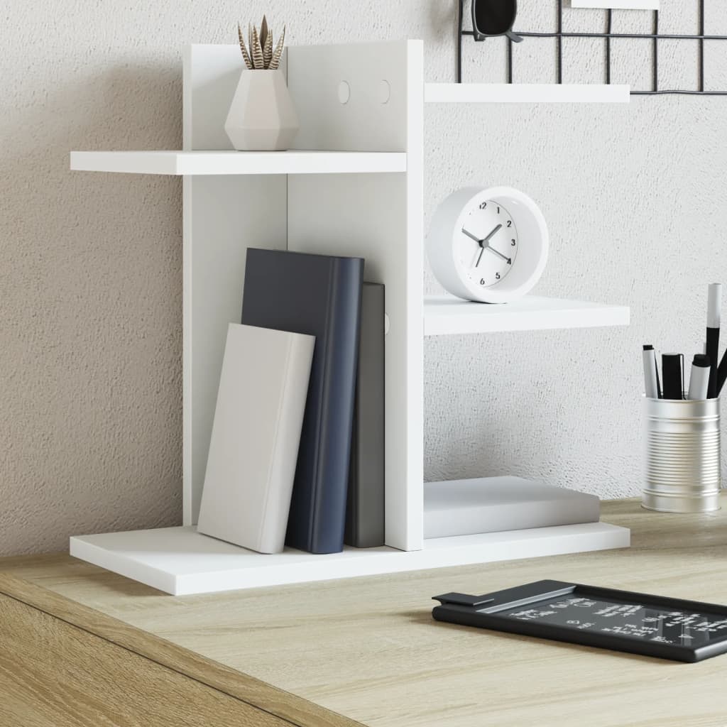 JUNG Vida Schreibtisch-Organizer Weiß 42x21,5x42 cm Holzwerkstoff