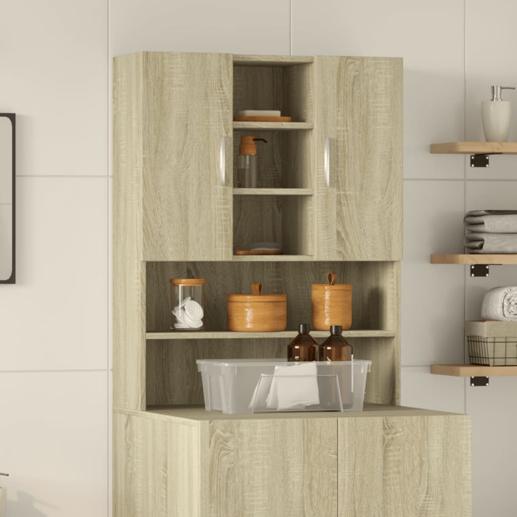JUNG Vida Waschmaschinenschrank Sonoma-Eiche 70,5x24x90 cm