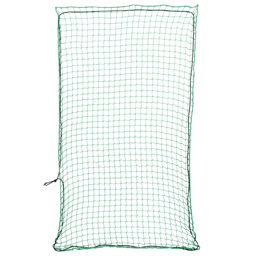 JUNG Vida Anhängernetz mit Gummiseil Grün 3,5x2 m PP