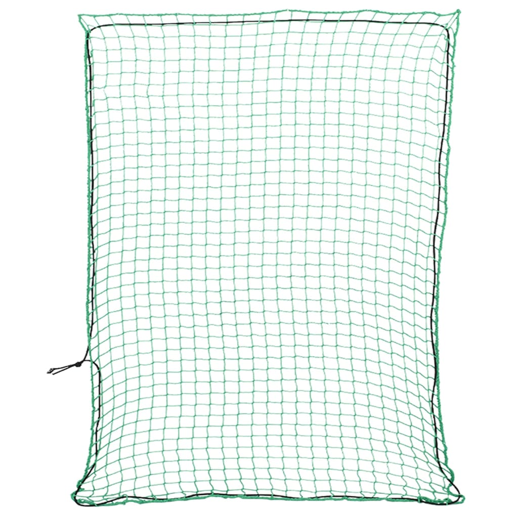 JUNG Vida Anhängernetz mit Gummiseil Grün 3x2,5 m PP