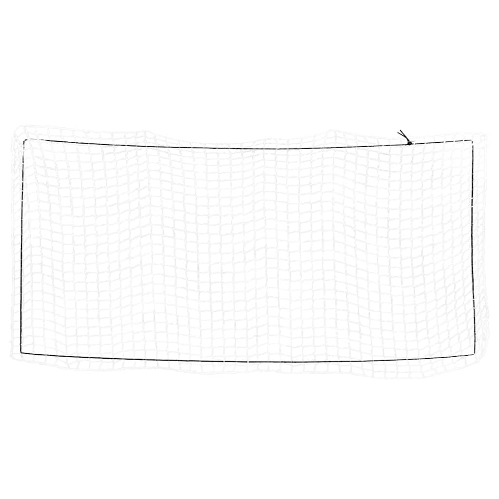 JUNG Vida Anhängernetz mit Gummiseil Weiß 8x3,5 m PP