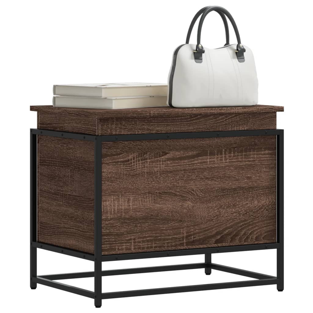 JUNG Vida Aufbewahrungsbox mit Deckel Eichen-Optik 60x40x51,5 cm