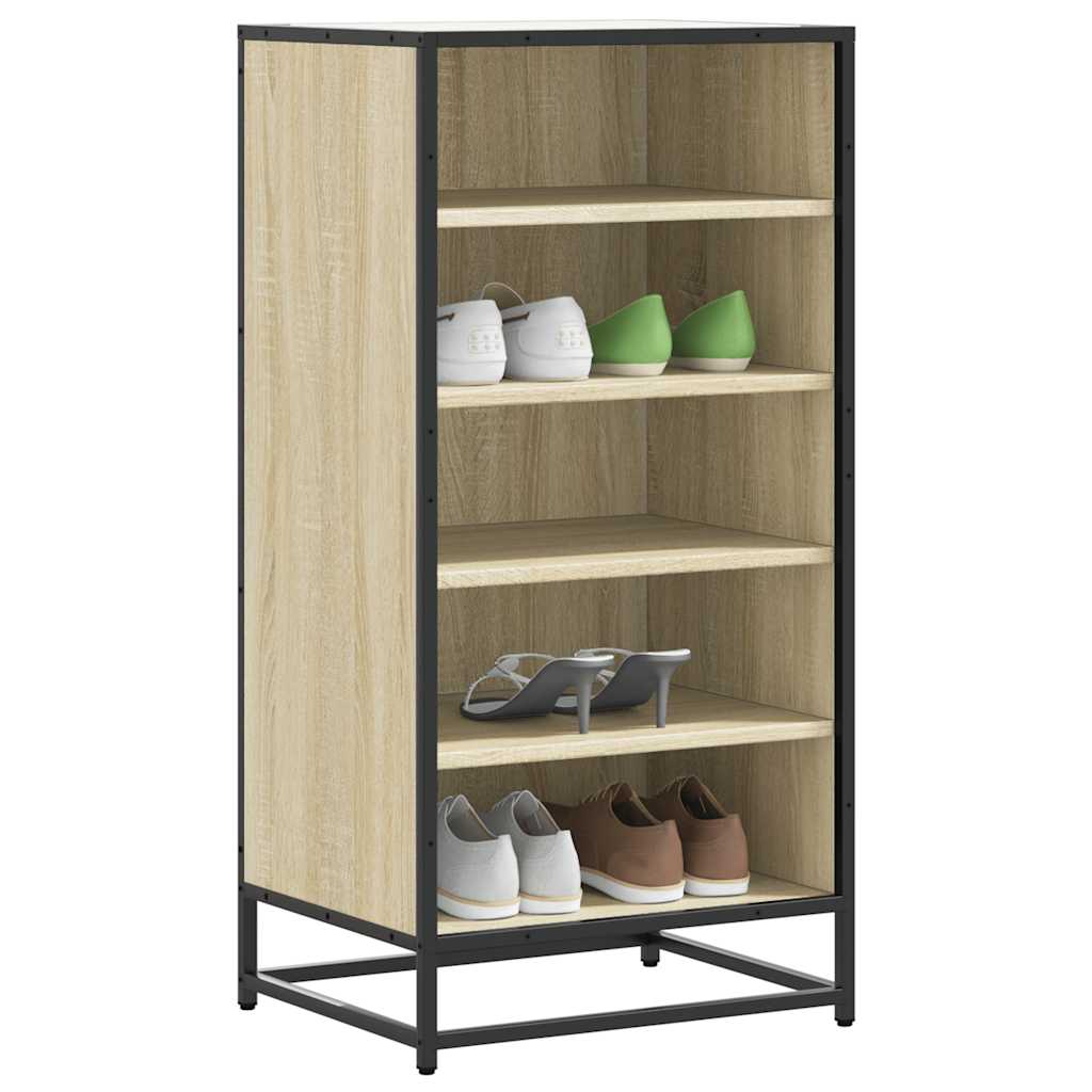 JUNG Vida Schuhregal Sonoma-Eiche 48x38x97,5 cm Holzwerkstoff