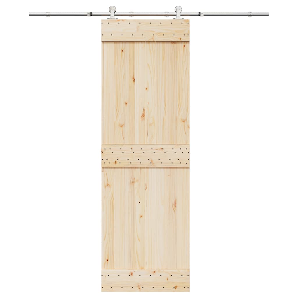 JUNG Vida Schiebetür-Beschlagsatz 183 cm Edelstahl Silbern