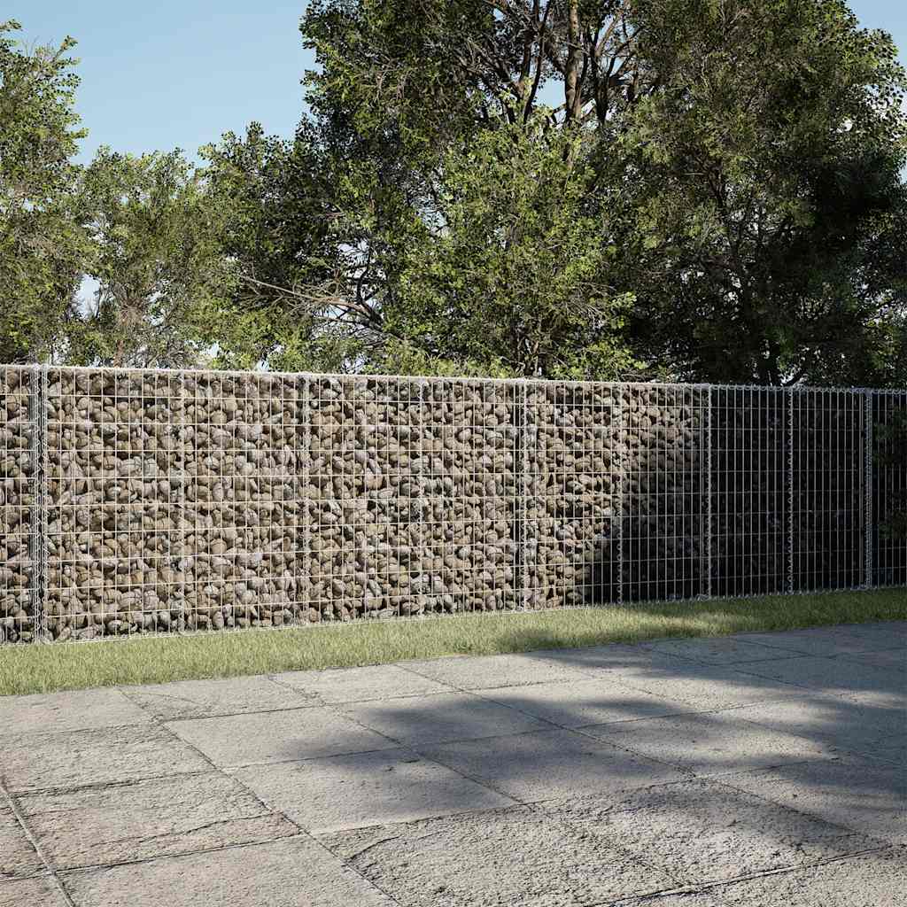 JUNG Vida Gabione mit Deckel 850x100x100 cm Verzinktes Eisen