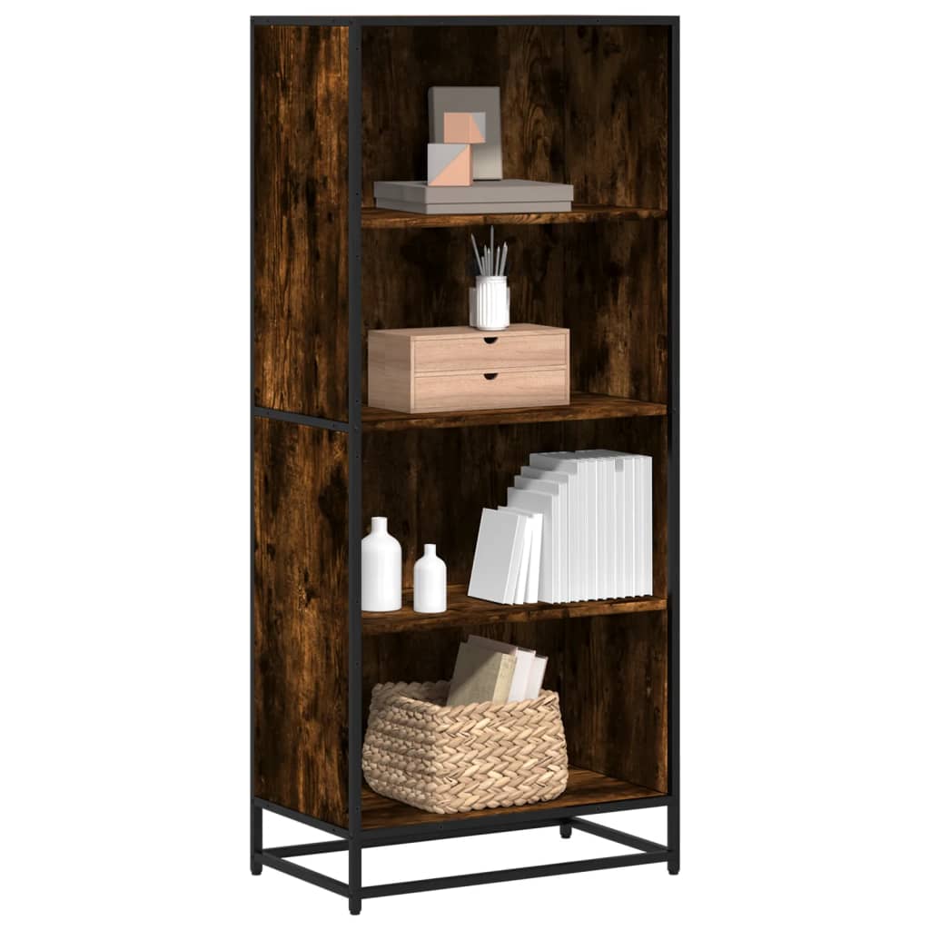JUNG Vida Bücherregal Räuchereiche 60x35x139 cm Holzwerkstoff