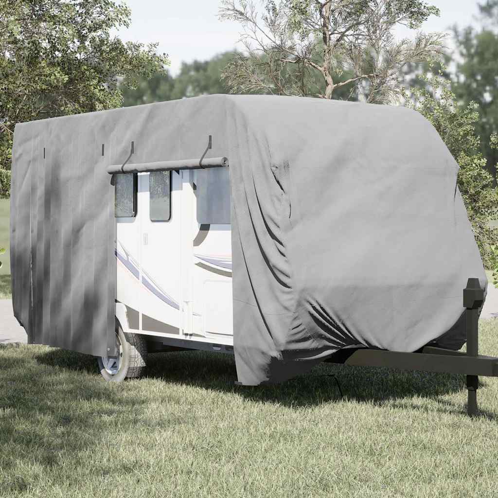 JUNG Vida Schutzhülle für Wohnwagen Grau 670x250x220 cm Vliesstoff
