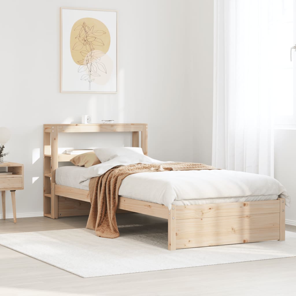 JUNG Vida Bettgestell mit Kopfteil ohne Matratze 75x190 cm