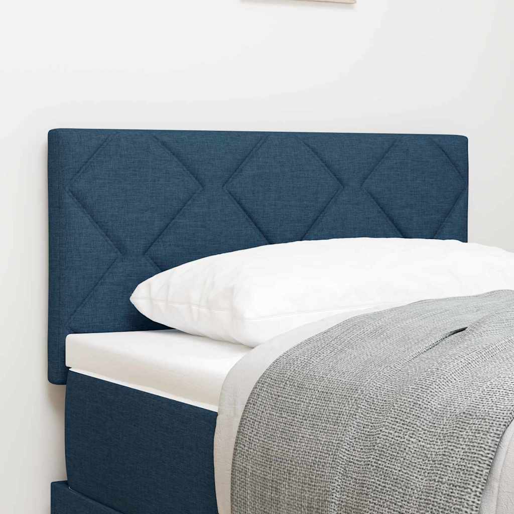 JUNG Vida Kopfteil Blau 180 cm Stoff