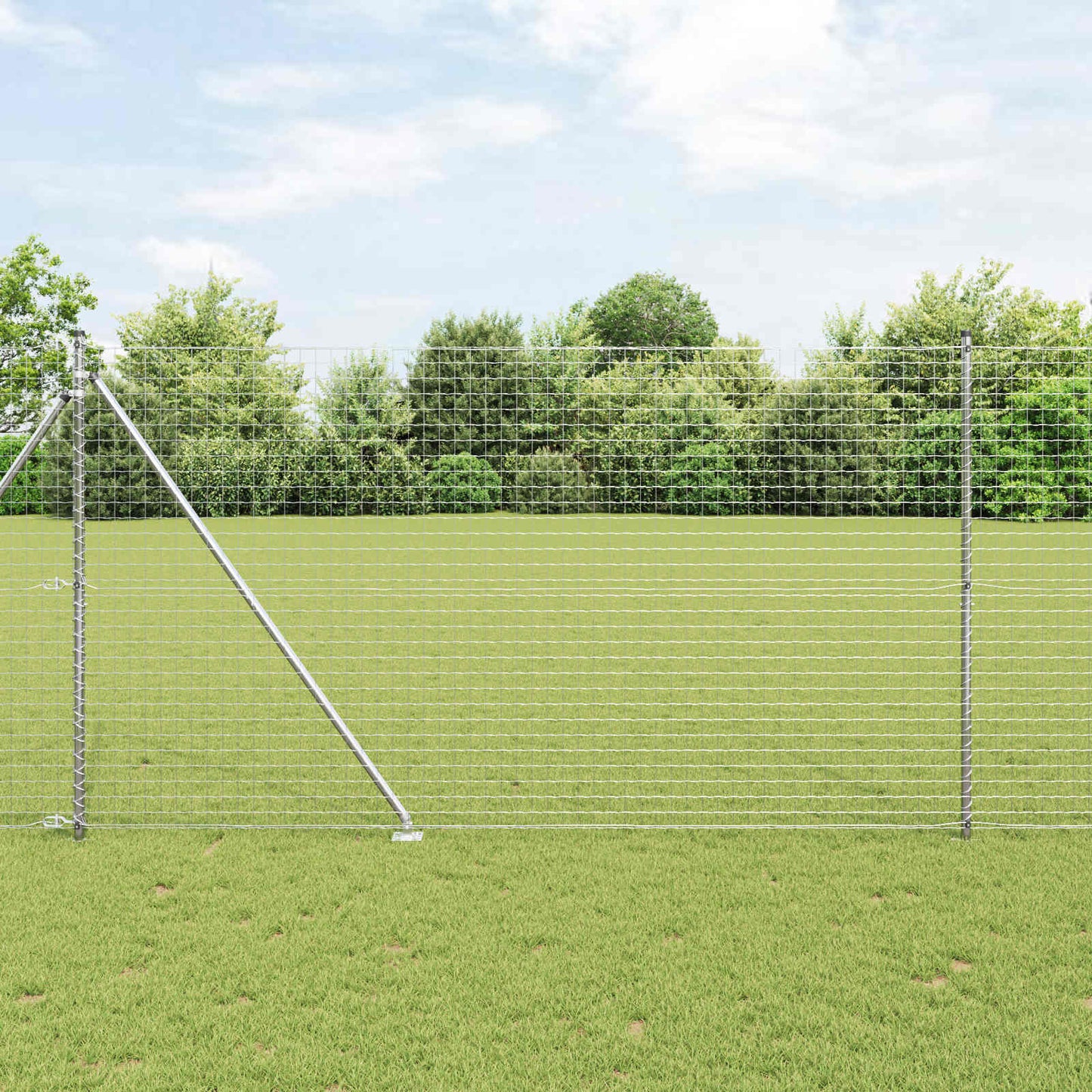 JUNG Vida Zaunpfosten 52 pcs Grau 3,2 x 3,2 x 225 cm