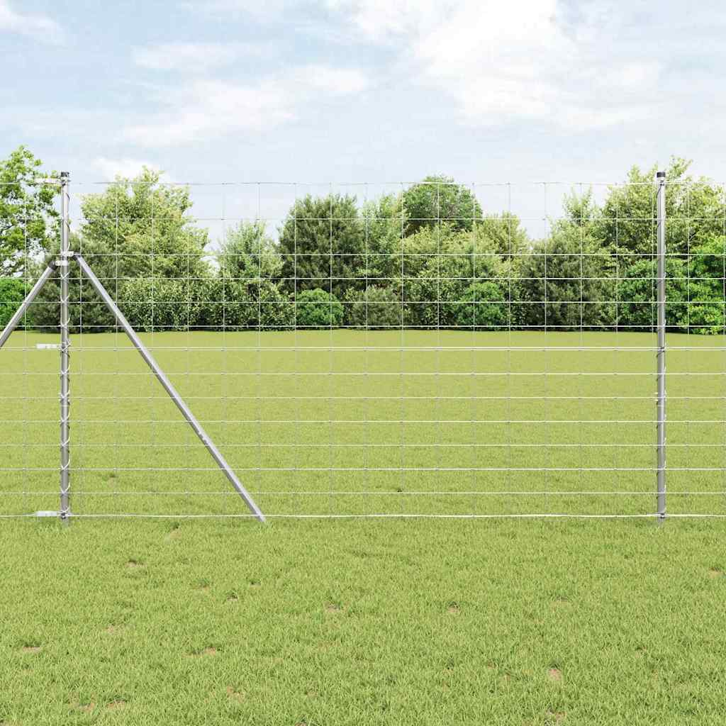 JUNG Vida Zaunpfosten Galvanisiert 25 x 1,4 m Stahl