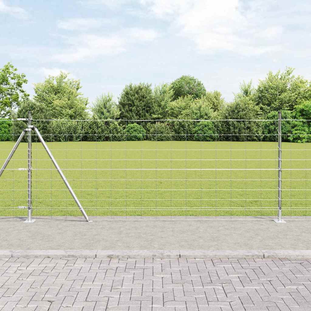 JUNG Vida Zaunpfosten Galvanisiert 50 x 1 m Stahl