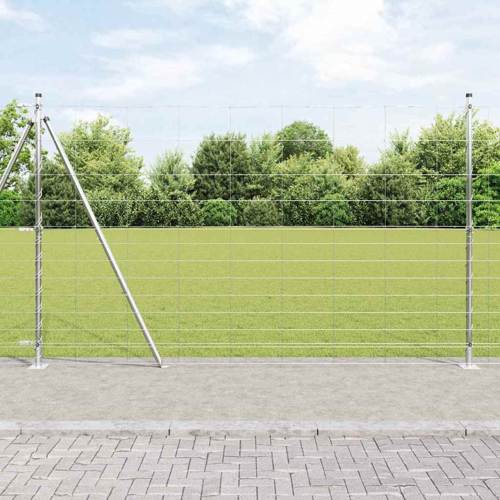 JUNG Vida Zaunpfosten Galvanisiert 50 x 1,5 m Stahl