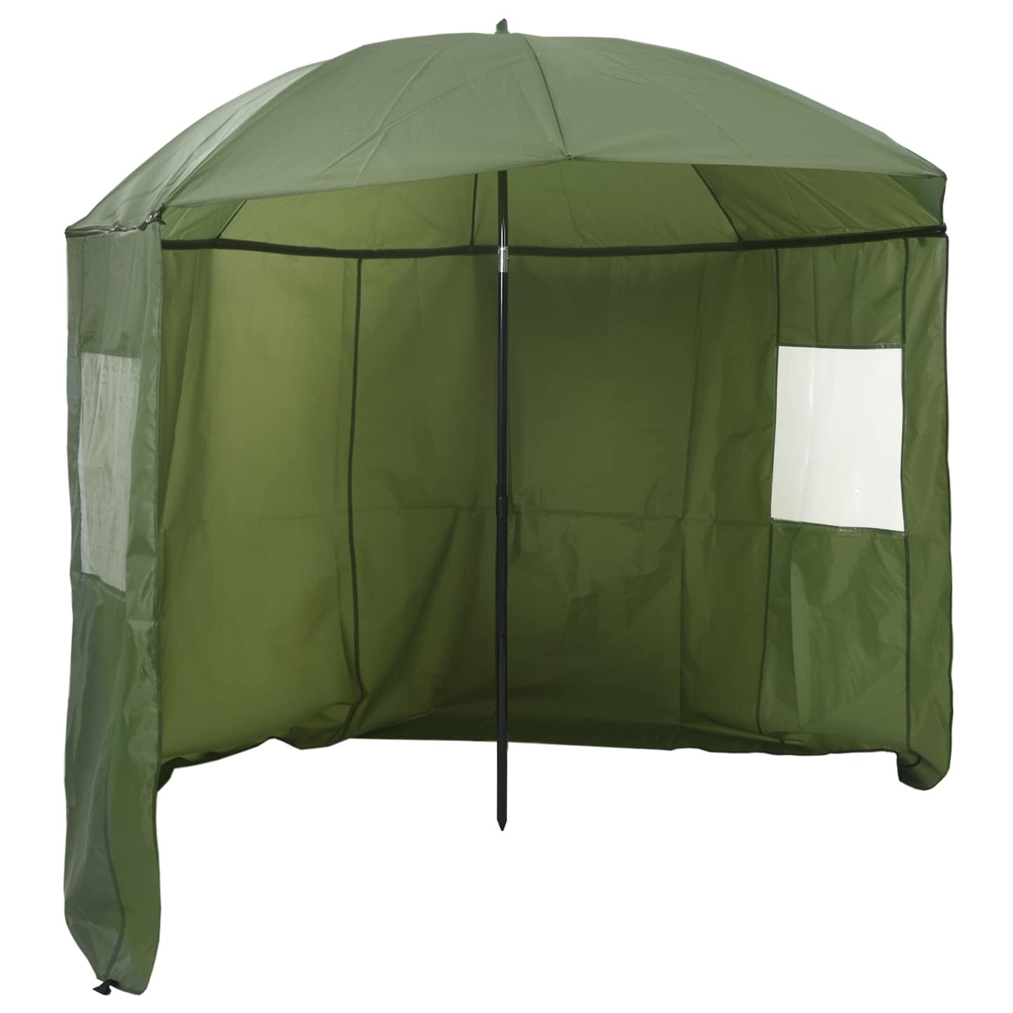 JUNG Vida Angel-Regenschirm Gelb-Armee 240 x 210 cm Oxford-Polyester